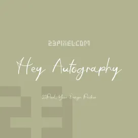 Hey Autography